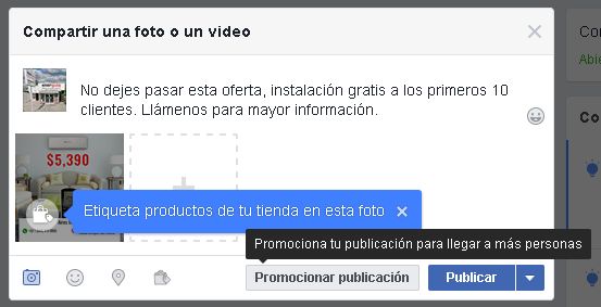 Subiendo la promo